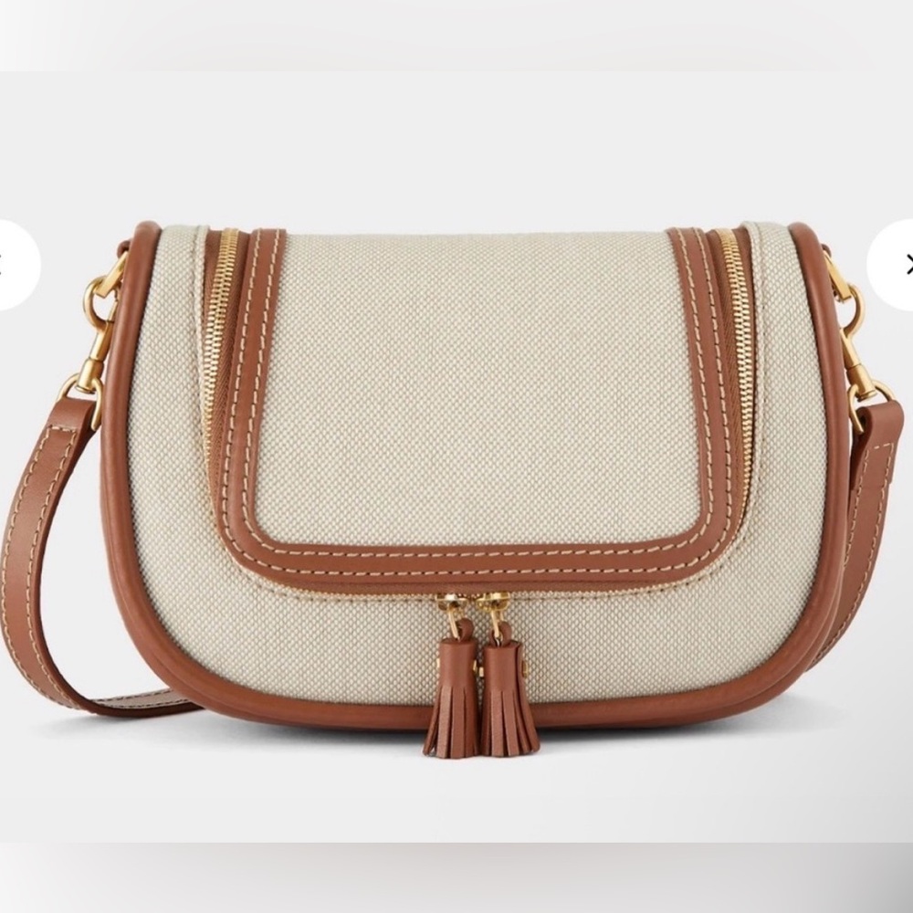 Anya Hindmarch Sold Out Canvas & Leather Crossbody NWT